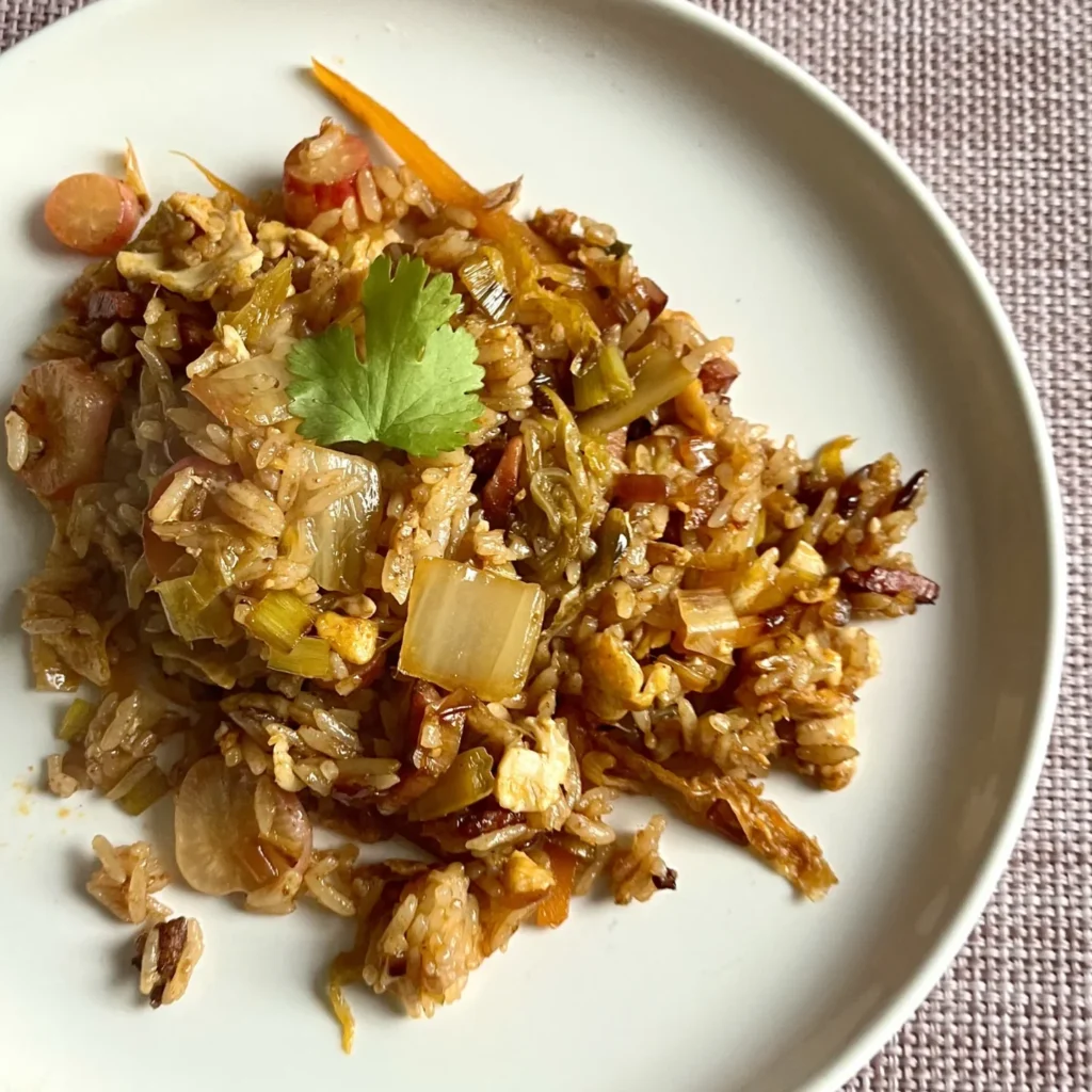 Kimchi Fried Rice recept