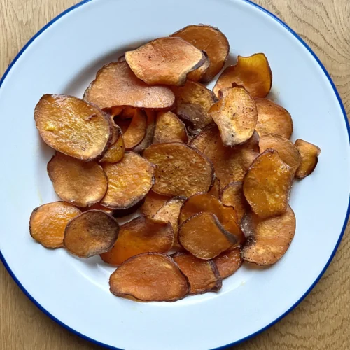 Zoete aardappel Chips