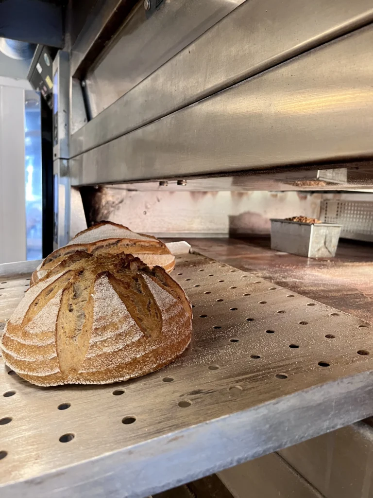 Brood bakken in oven