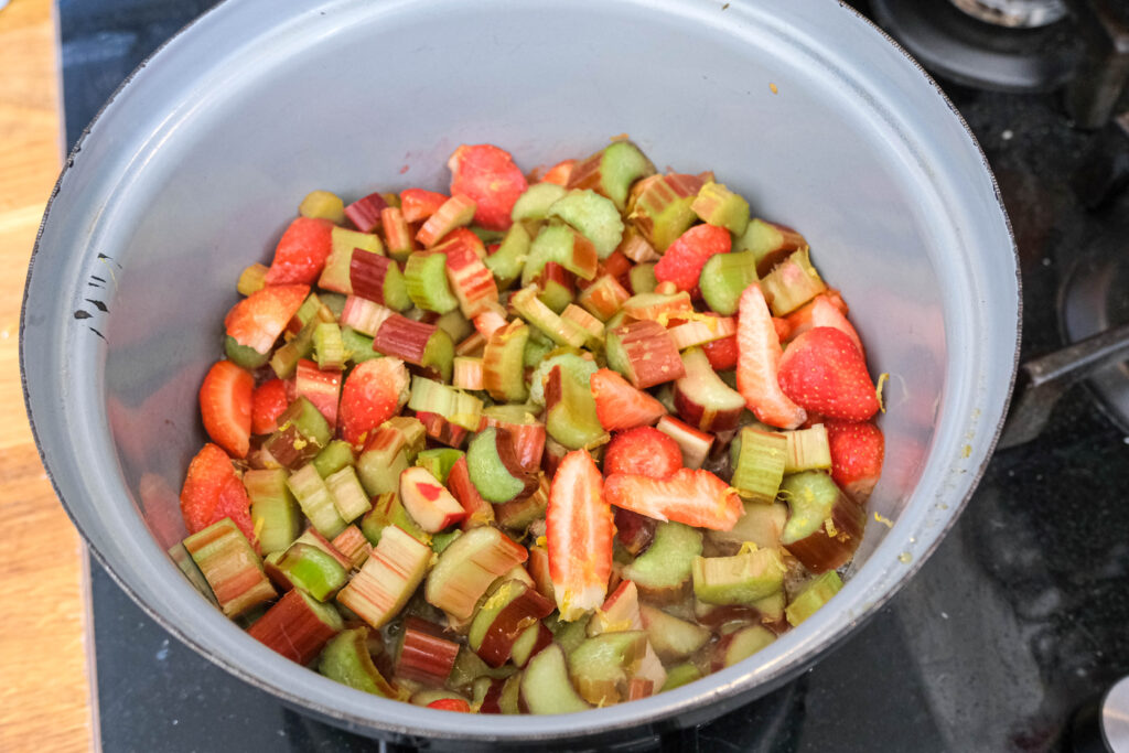 Beginnen met koken: Rabarber stoven